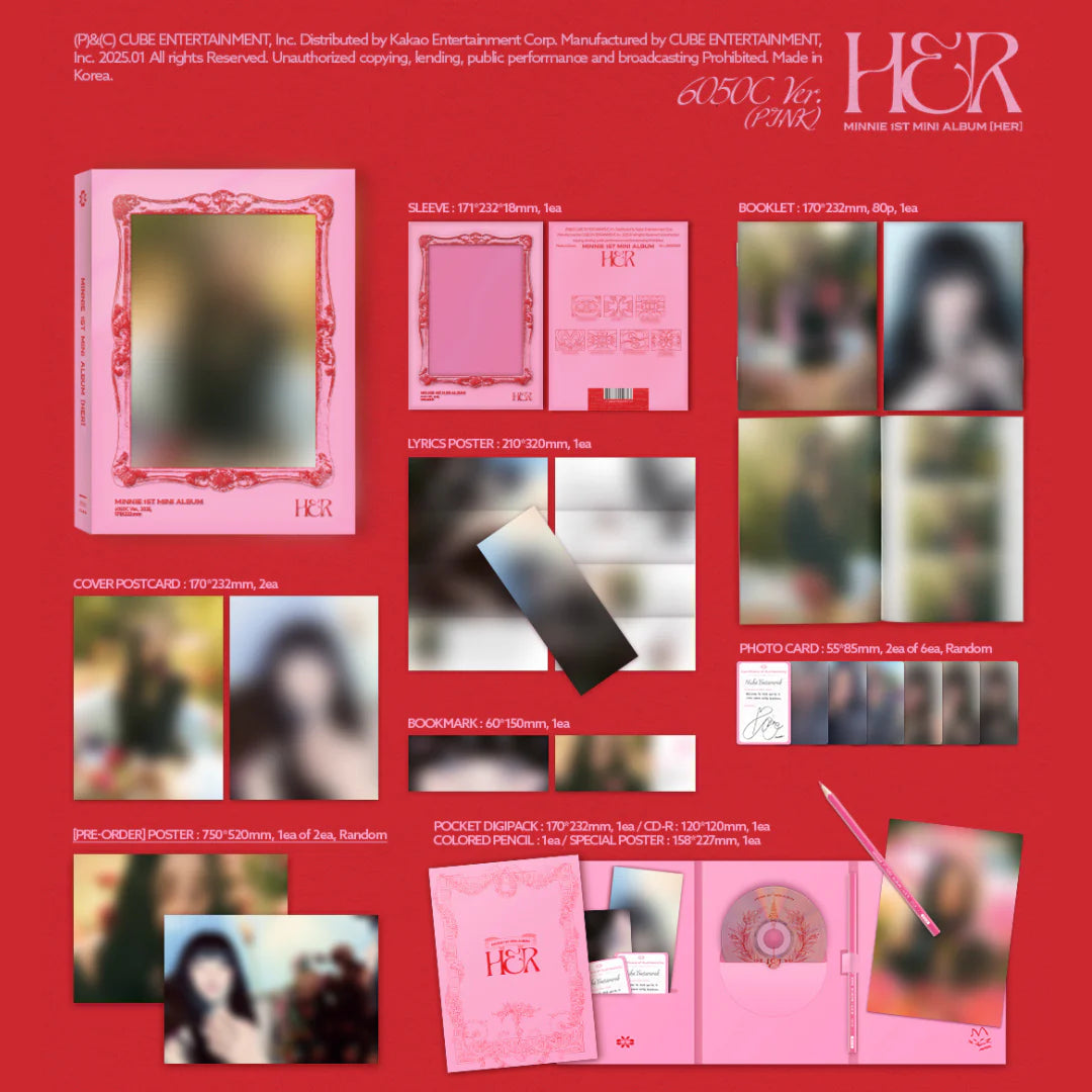 MINNIE [(G)I-DLE] 1ST MINI ALBUM (HER)