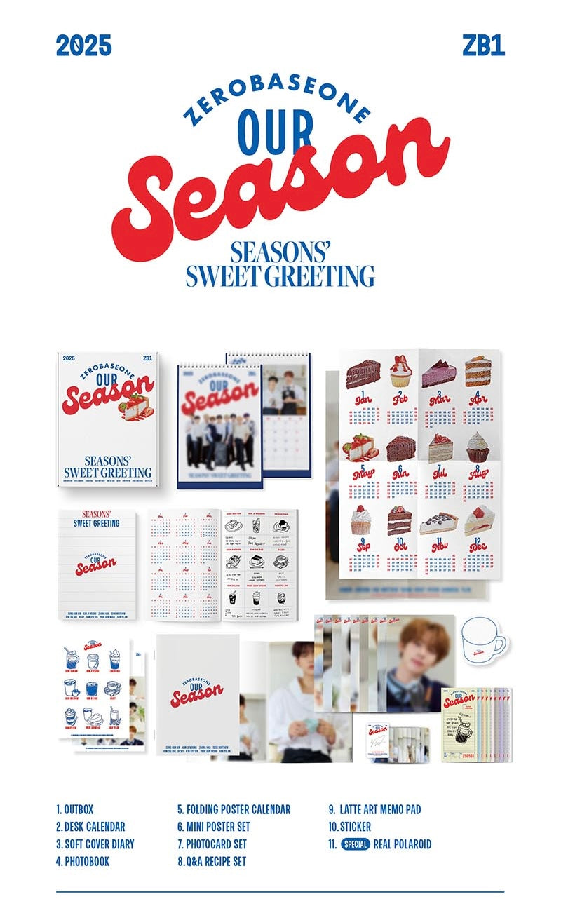 [PRE-ORDER] 2025 SEASON'S GREETINGS - ZEROBASEONE [OUR SEASON]