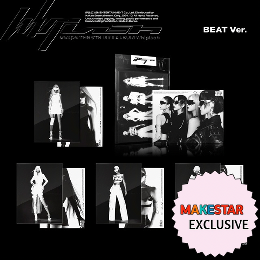 [MAKESTAR EXCLUSIVE] AESPA 5TH MINI ALBUM [WHIPLASH/BEAT VER.]