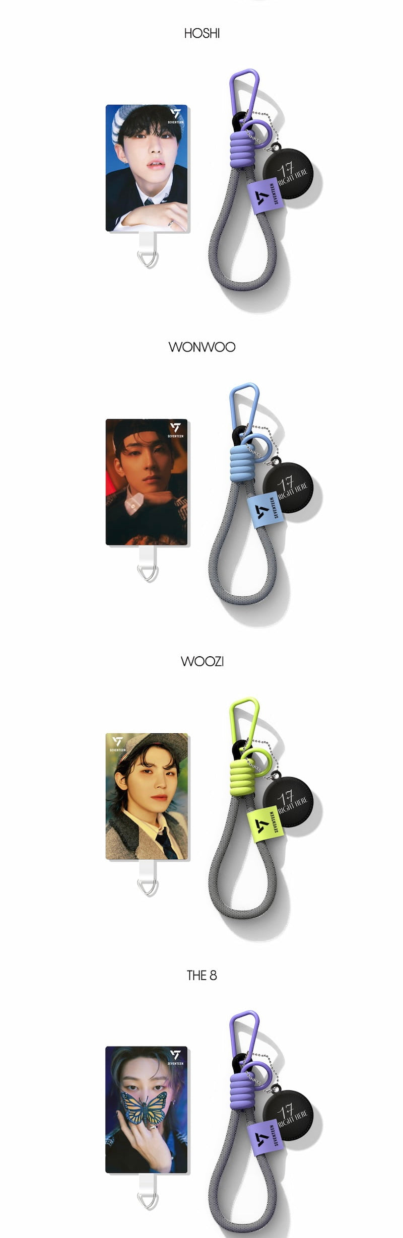 SEVENTEEN [3D LENTICULAR PHONE TAB] (17 IS RIGHT HERE) – Kawaii Alley