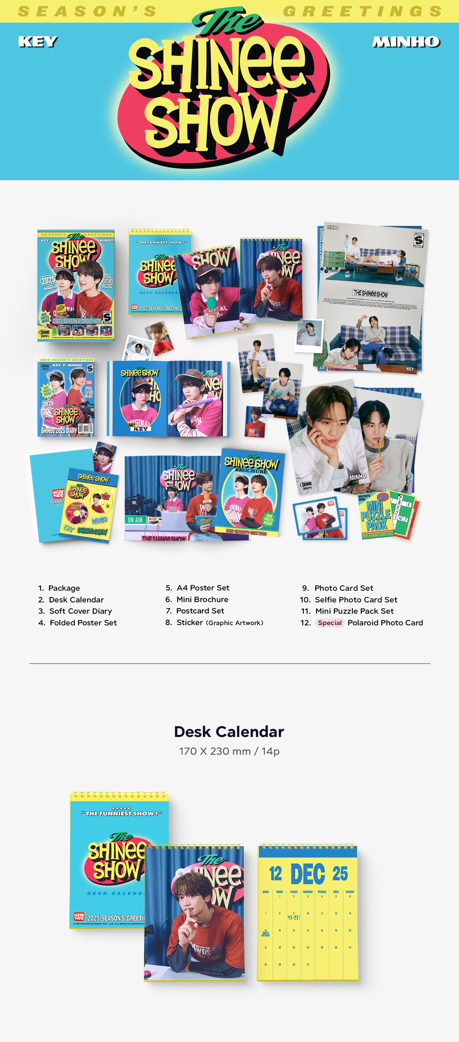 2025 SEASON'S GREETINGS - SHINEE – Kawaii Alley