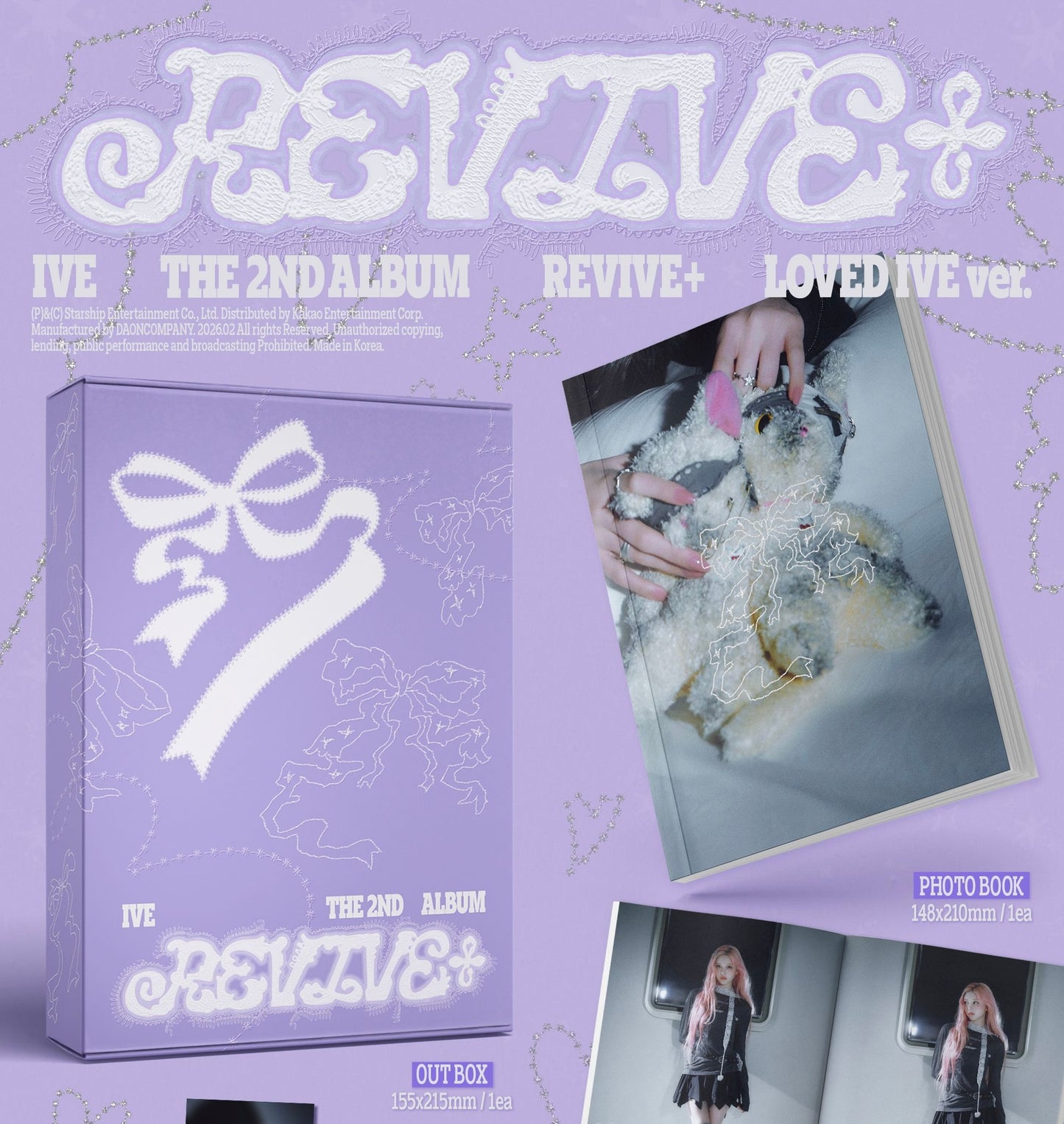 [PRE-ORDER] IVE THE 2ND ALBUM [REVIVE+/LOVED IVE ver. (Limited Edition)]