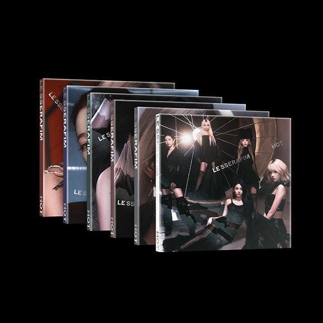 LE SSERAFIM 5TH MINI ALBUM [HOT/Compact Ver.] – Kawaii Alley