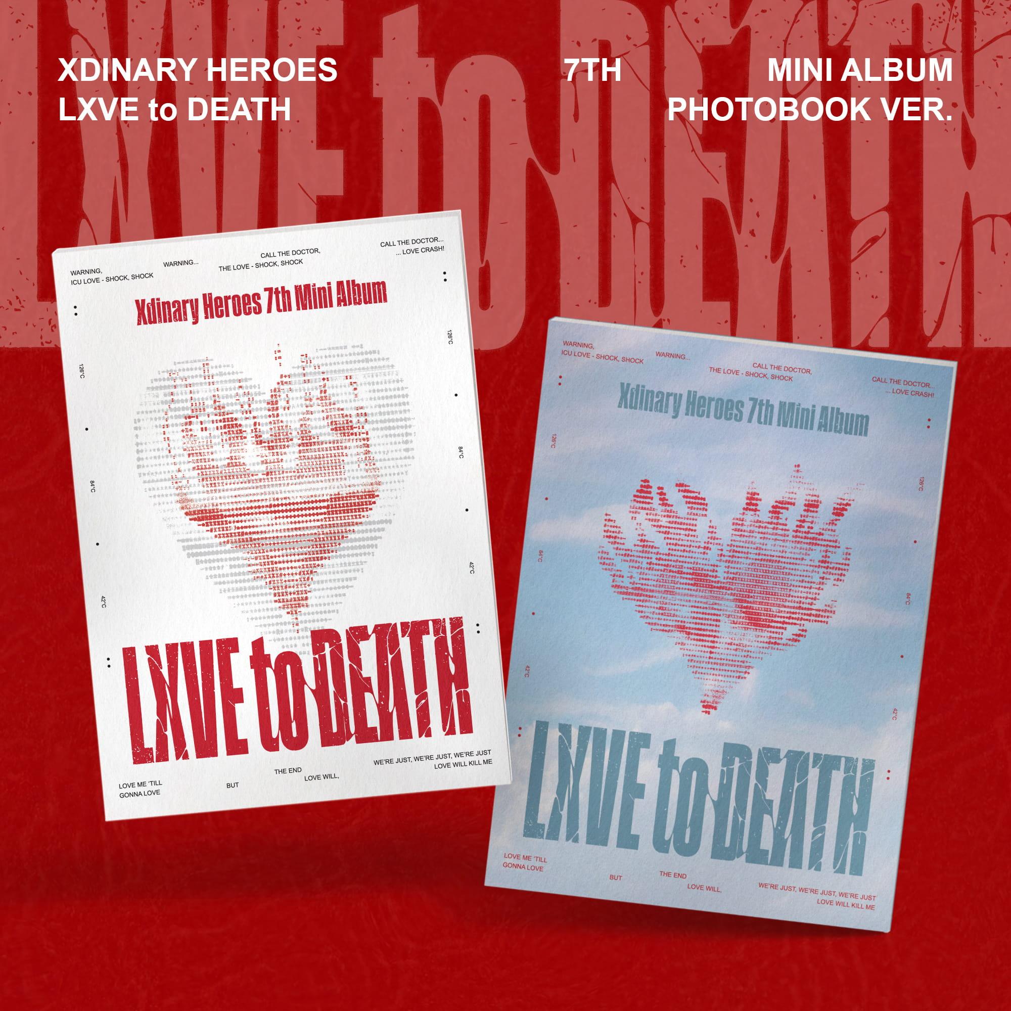 XDINARY HEROES 7TH MINI ALBUM [LXVE TO DEATH/Standard Ver