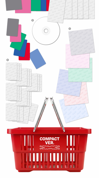 [PRE-ORDER] LE SSERAFIM 1st Single Album [SPAGHETTI/COMPACT VER.]