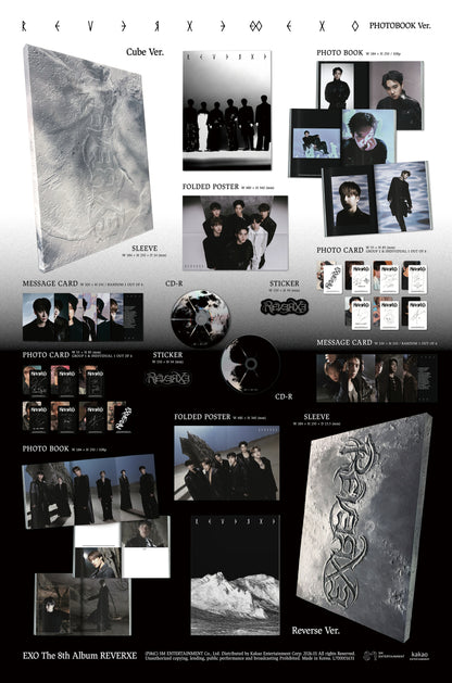EXO 8th Full Album [REVERXE/Photobook Ver.]
