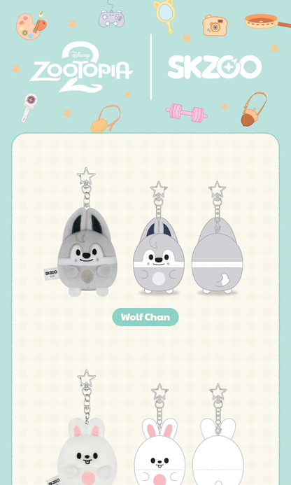 [PRE-ORDER] Stray kids [SKZOO X ZOOTOPIA2 POP-UP STORE OFFICIAL MERCH] UFUFY PLUSH