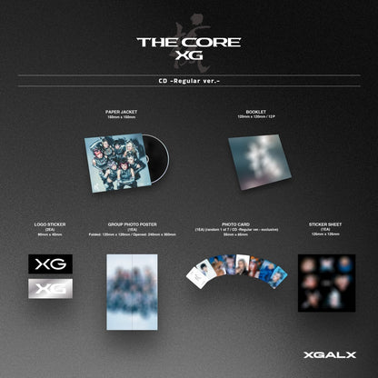 XG 1ST FULL ALBUM [THE CORE - 核/REGULAR VER.]
