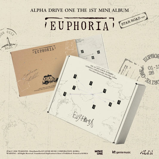 ALPHA DRIVE ONE THE 1ST MINI ALBUM [EUPHORIA/STAR ROAD VER.]