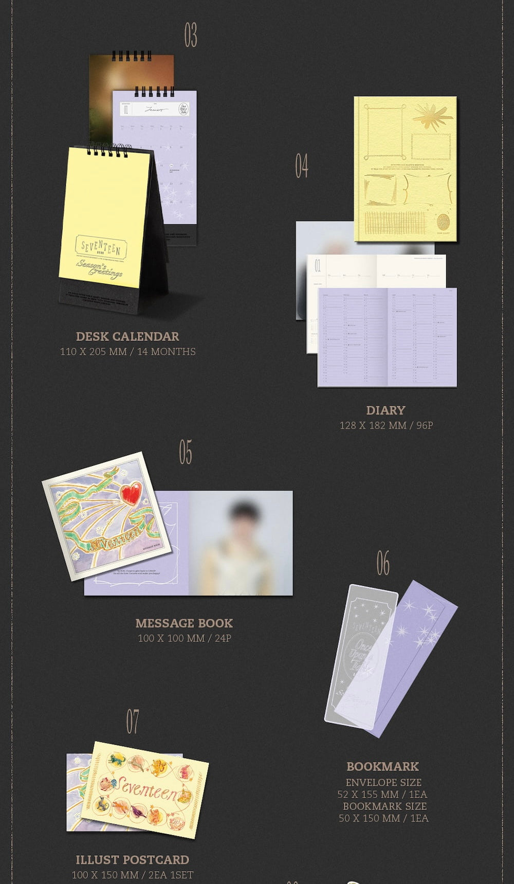 [PRE-ORDER] SEVENTEEN - 2026 Season's Greetings [ONCE UPON A FABLE]