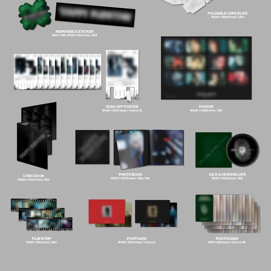 [PRE-ORDER] [MAKESTAR EXCLUSIVE] SEVENTEEN 5TH FULL ALBUM [HAPPY BURSTDAY/STANDARD VER.]