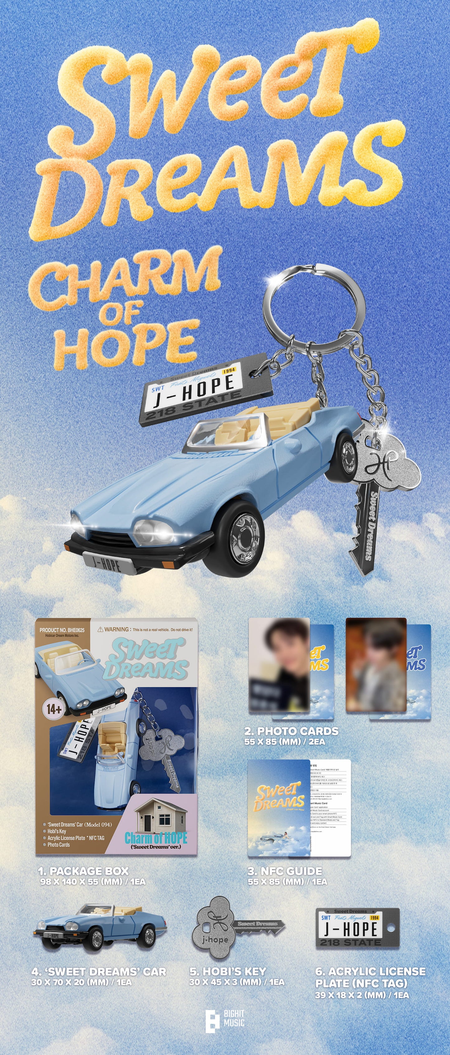 J-HOPE ALBUM [CHARM OF HOPE/‘SWEET DREAMS' VER.]
