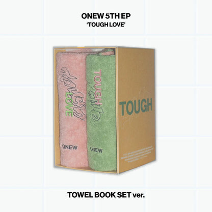 [PRE-ORDER] ONEW 5TH MINI ALBUM [TOUGH LOVE/TOWEL BOOK SET VER.]