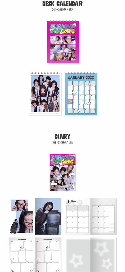 [PRE-ORDER] KIIKII - 2026 Season's Greetings [KiiiKiii POP INTO COMIC]