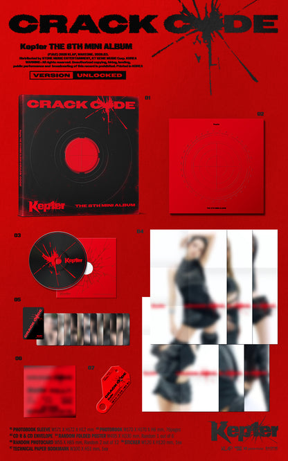 [PRE-ORDER ]Kep1er The 8th Mini Album [CRACK CODE / Standard ver.]