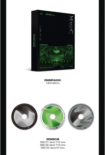 STRAY KIDS 2nd World Tour in SEOUL DVD (MANIAC)