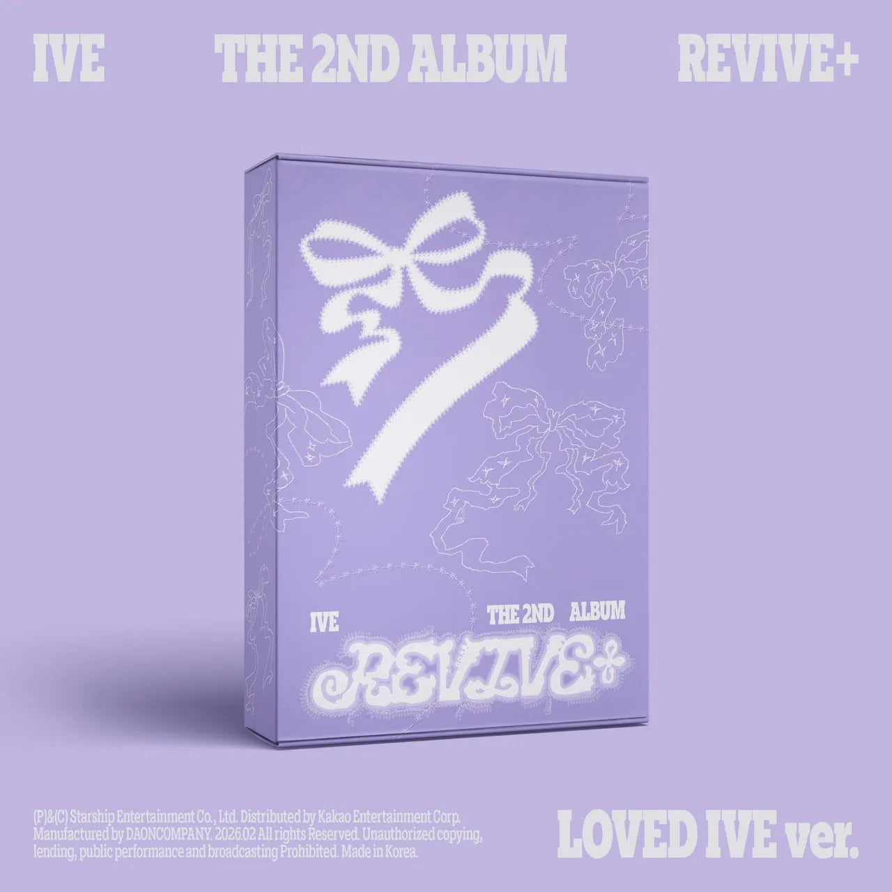 [PRE-ORDER] IVE THE 2ND ALBUM [REVIVE+/LOVED IVE ver. (Limited Edition)]