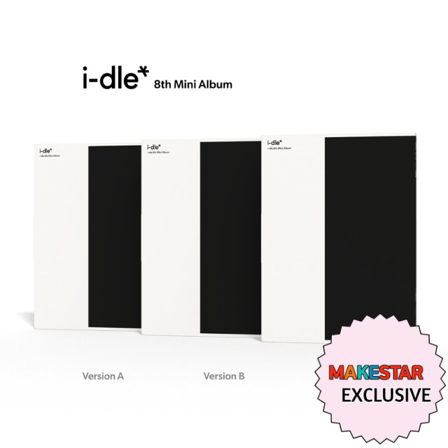 [MAKESTAR EXCLUSIVE] [PRE-ORDER] (G)I-DLE 8TH MINI ALBUM [WE ARE/Standard VER.]