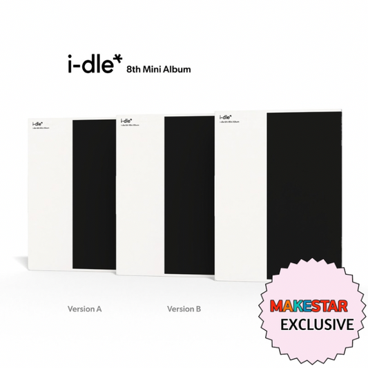 [MAKESTAR EXCLUSIVE] [PRE-ORDER] (G)I-DLE 8TH MINI ALBUM [WE ARE/Standard VER.]