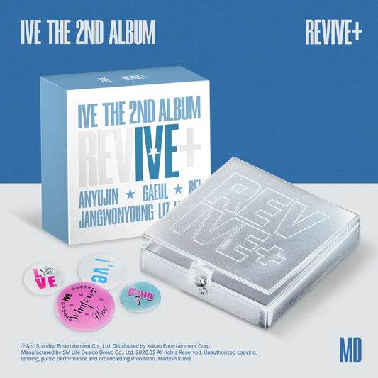 [PRE-ORDER] IVE THE 2ND ALBUM [REVIVE+/MD Ver./Random]