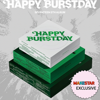 [MAKESTAR EXCLUSIVE] SEVENTEEN 5TH FULL ALBUM [HAPPY BURSTDAY/STANDARD VER.]