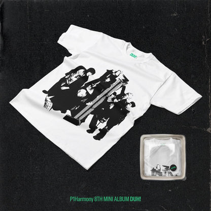 [PRE-ORDER] P1HARMONY 8TH MINI ALBUM [DUH!/Plain White T VER]