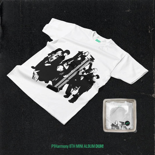 [PRE-ORDER] P1HARMONY 8TH MINI ALBUM [DUH!/Plain White T VER]