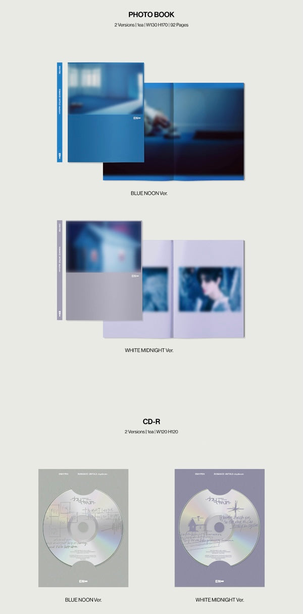 ENHYPEN 2ND FULL ALBUM [ROMANCE : UNTOLD - DAYDREAM/STANDARD VER