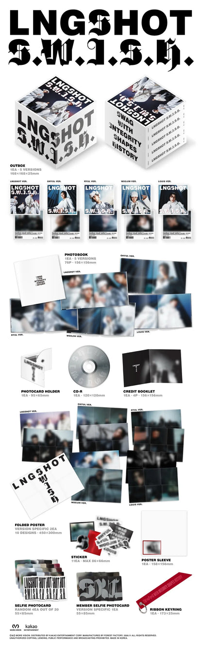 LNGSHOT S.W.I.S.H. album contents