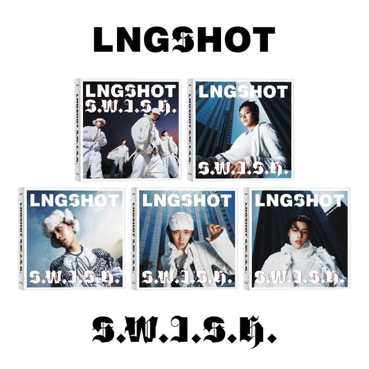 LNGSHOT S.W.I.S.H. five album versions