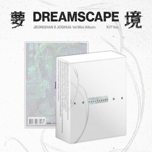 [PRE-ORDER] JEONGHAN X JOSHUA 1st Mini Album [DREAMSCAPE] (KiT Ver.)