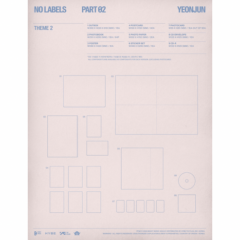 [PRE-ORDER] YEONJUN ALBUM [NO LABELS: PART 02/Standard VER.]