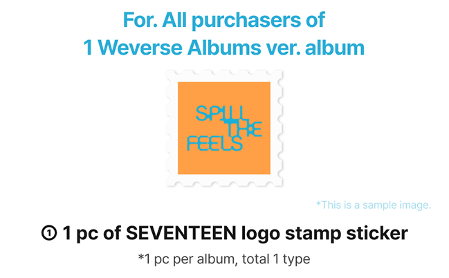 [PRE-ORDER] [MAKESTAR EXCLUSIVE] SEVENTEEN 12TH MINI ALBUM [SPILL THE FEELS/WEVERSE VER.]