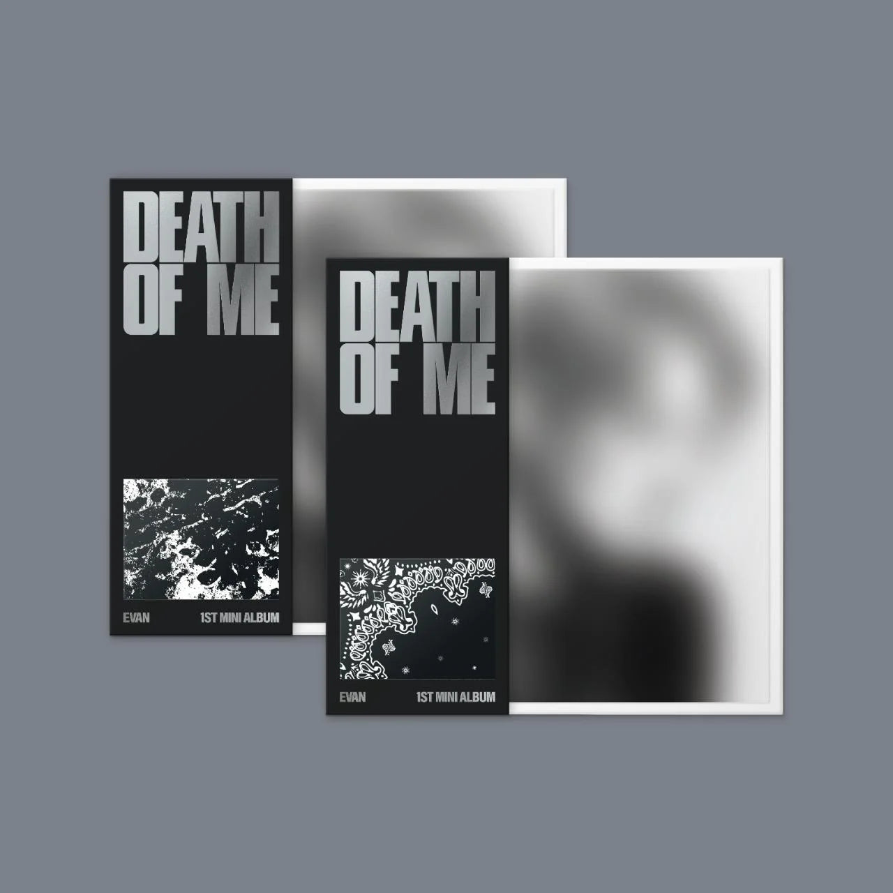 EVAN 1st Mini Album DEATH OF ME Bandana Ver.