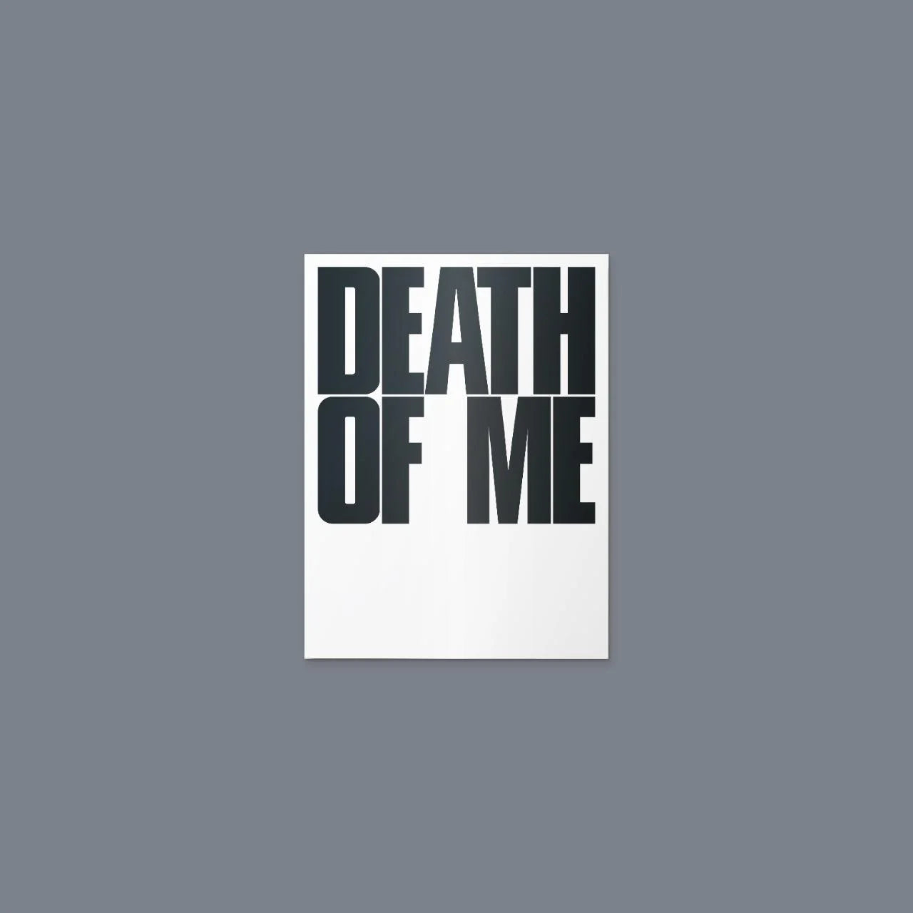EVAN 1st Mini Album DEATH OF ME Weverse Albums Ver.