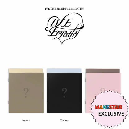 [PRE-ORDER] [MAKESTAR EXCLUSIVE] IVE 3RD EP ALBUM [EMPATHY/Standard Ver.]