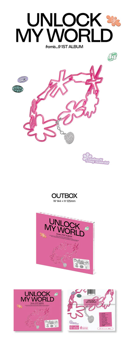 FROMIS_9 1ST ALBUM [UNLOCK MY WORLD/COMPACT VER]