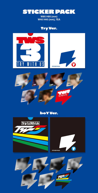 [MAKESTAR EXCLUSIVE] [PRE-ORDER] TWS 3RD MINI ALBUM [TRY WITH US/Standard Ver.]