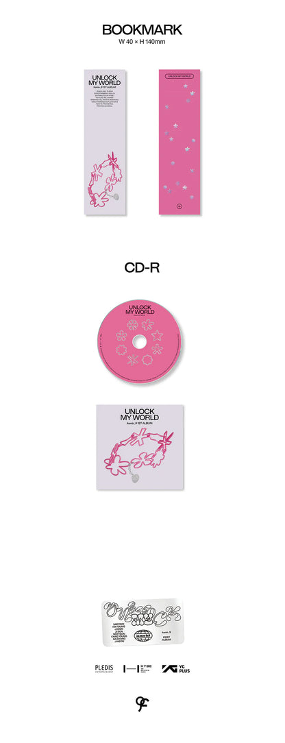 FROMIS_9 1ST ALBUM [UNLOCK MY WORLD/COMPACT VER]