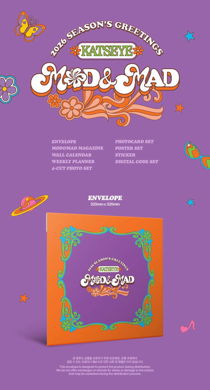 [PRE-ORDER] KATSEYE - 2026 Season's Greetings [MOD&MAD]