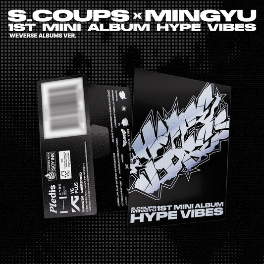 [PRE-ORDER] S.COUPSXMINGYU (SEVENTEEN) 1ST MINI ALBUM [HYPE VIBES/WEVERSE VER.]