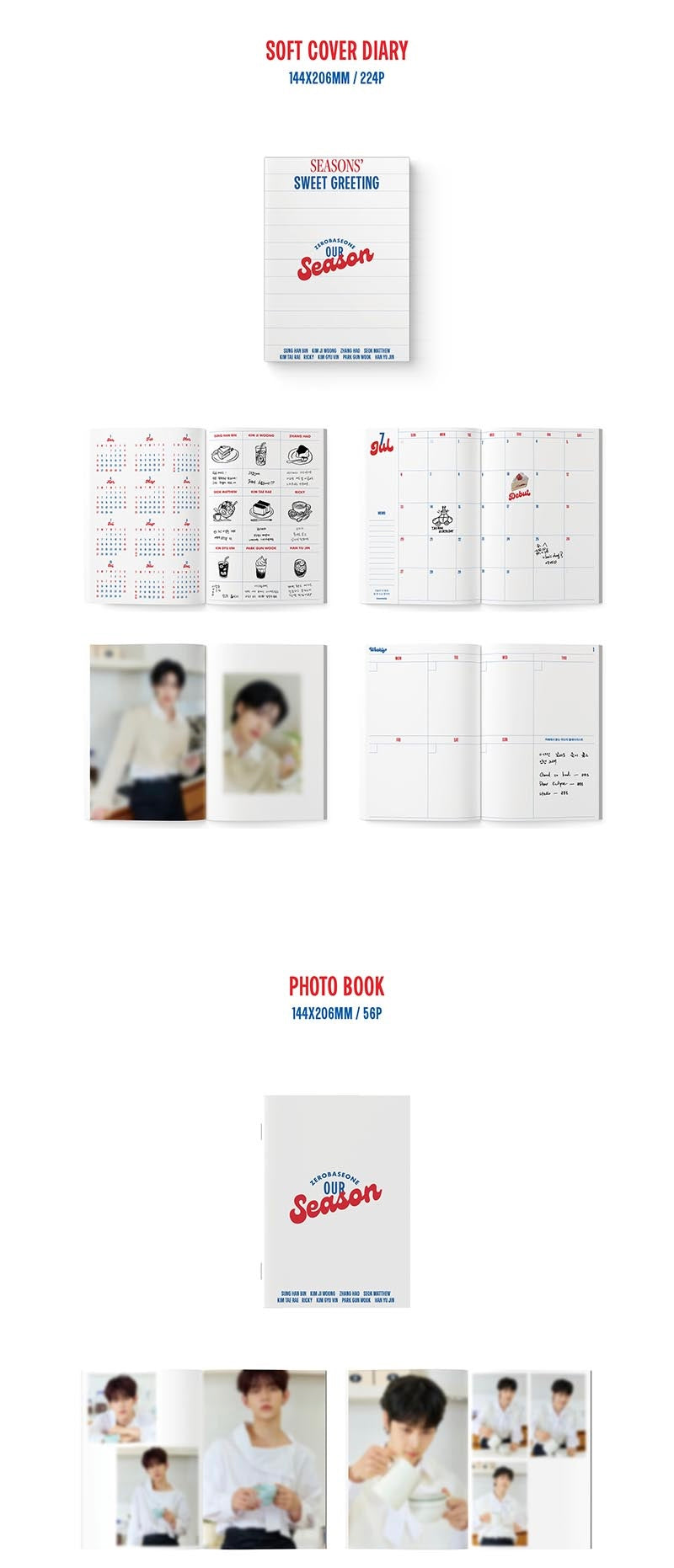 2025 SEASON'S GREETINGS - ZEROBASEONE [OUR SEASON] – Kawaii Alley