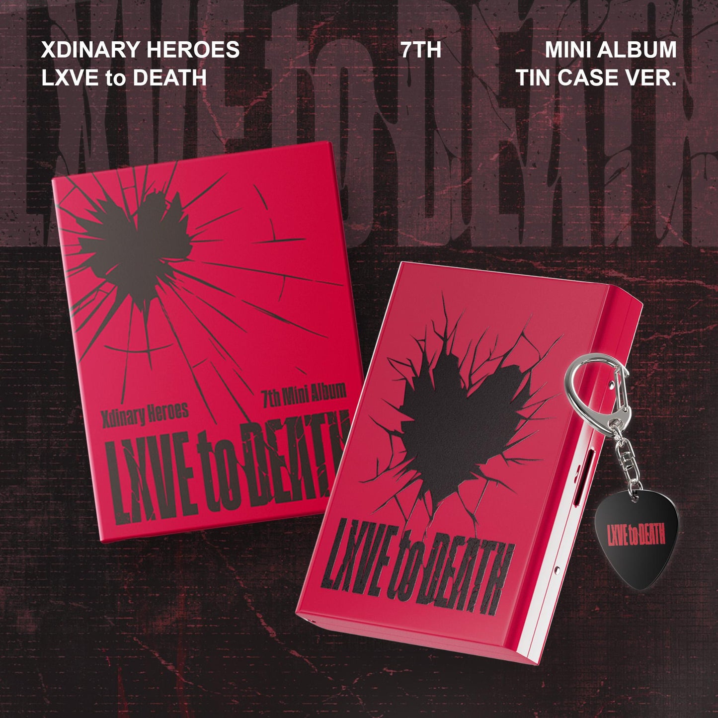 [PRE-ORDER] XDINARY HEROES 7TH MINI ALBUM [LXVE TO DEATH/MD Ver.]