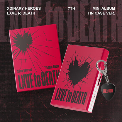 [PRE-ORDER] XDINARY HEROES 7TH MINI ALBUM [LXVE TO DEATH/MD Ver.]