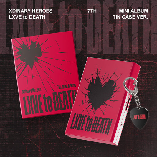 [PRE-ORDER] XDINARY HEROES 7TH MINI ALBUM [LXVE TO DEATH/MD Ver.]