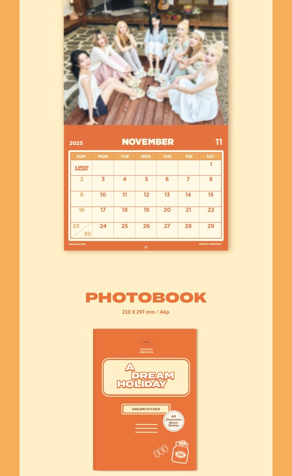 [PRE-ORDER] 2025 SEASON'S GREETINGS - DREAMCATCHER [A DREAM HOLIDAY]