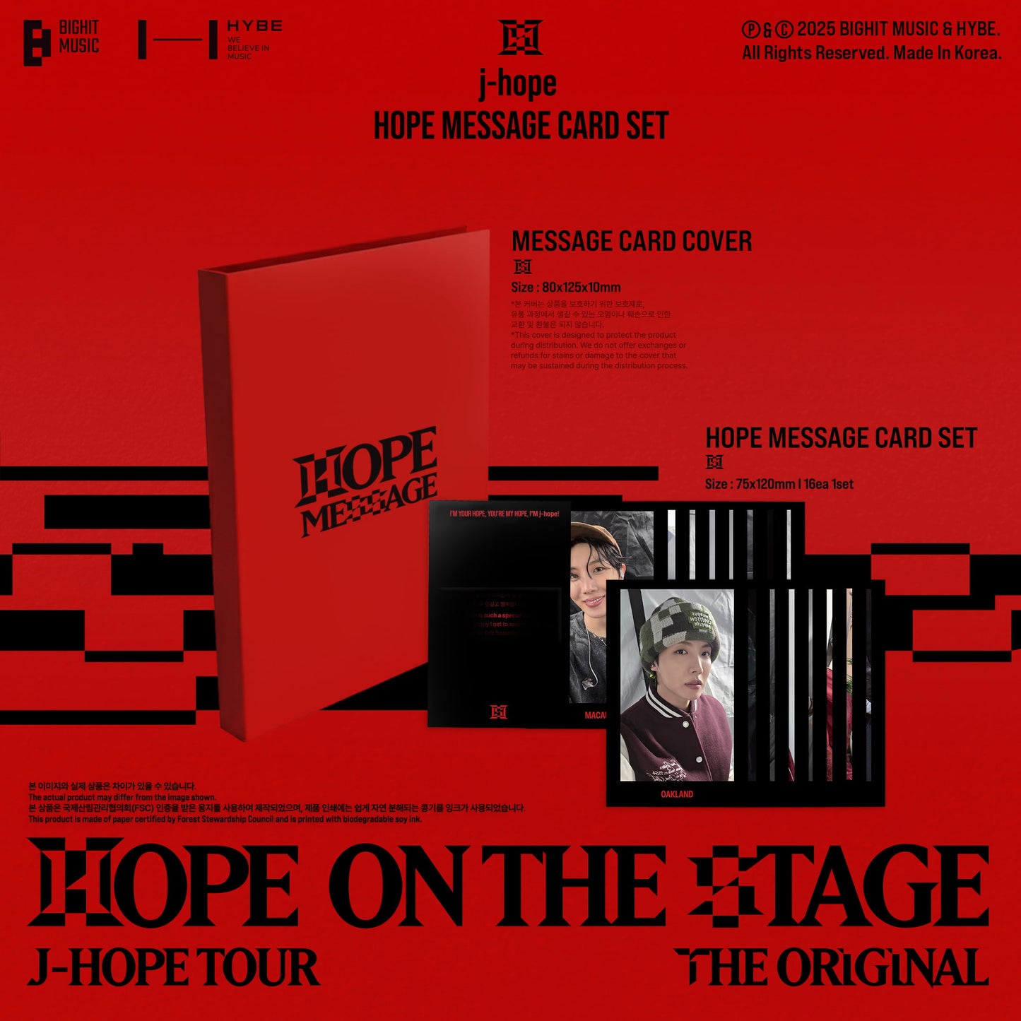 [PRE-ORDER]J-HOPE [HOPE MESSAGE CARD SET]