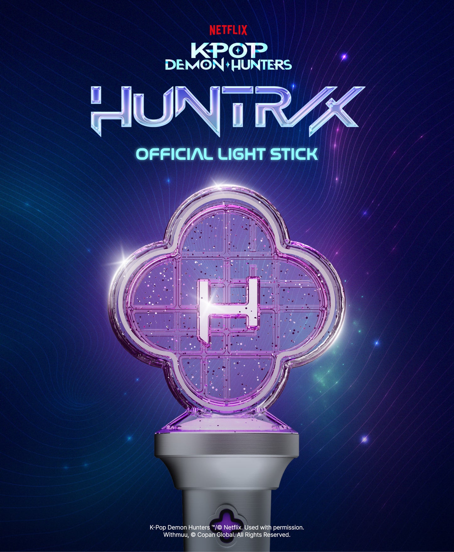 [PRE-ORDER] KPOP DEMON HUNTERS [HUNTRIX OFFICIAL LIGHT STICK]