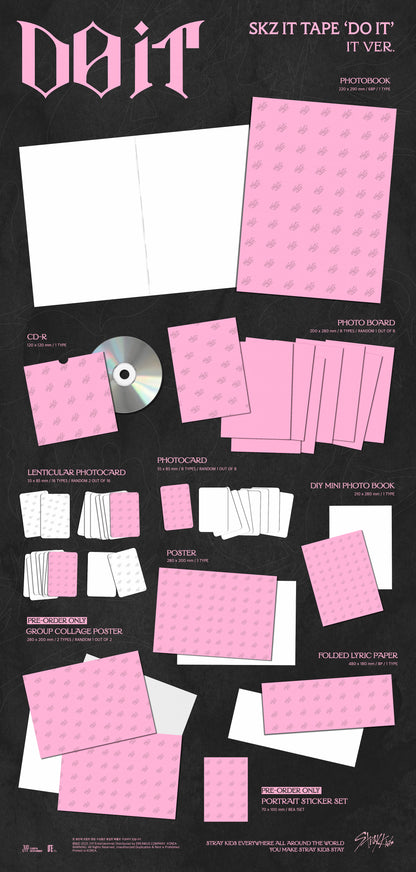 [PRE-ORDER] STRAY KIDS ALBUM [DO IT/IT VER.]