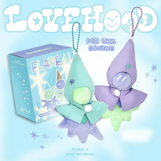 [PRE-ORDER] FLARE U - 2ND MINI ALBUM [LOVEHOOD] MD VER. LIMITED EDITION (RANDOM VER.)